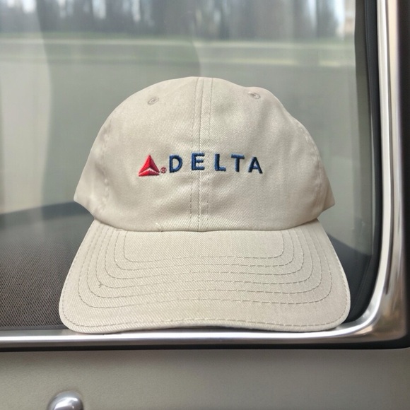 Delta Air Lines Adjustable Baseball Hat One Size Fits Most Collectible New - Picture 14 of 16